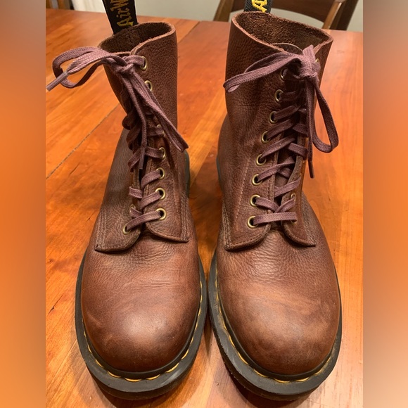 Dr Martens brown boots men’s size 7 - Picture 5 of 6